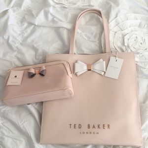 Ted Baker tote and make up bag - Brand New